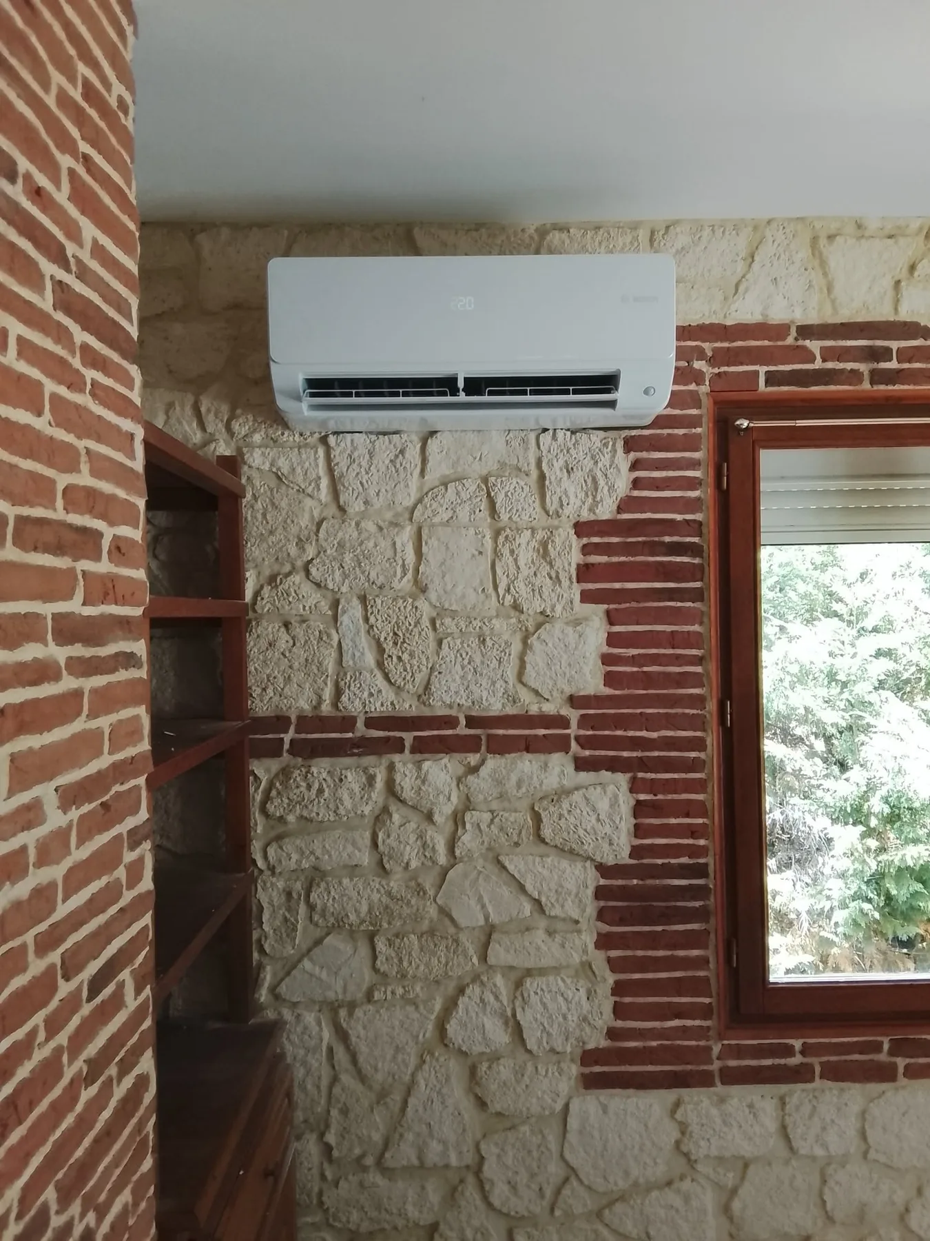 Climatisation intégrée dans un intérieur de caractère